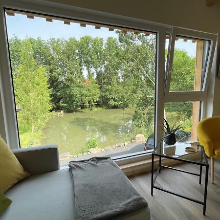Ferienwohnung Panorama Teichblick Heldritt Luaran gambar